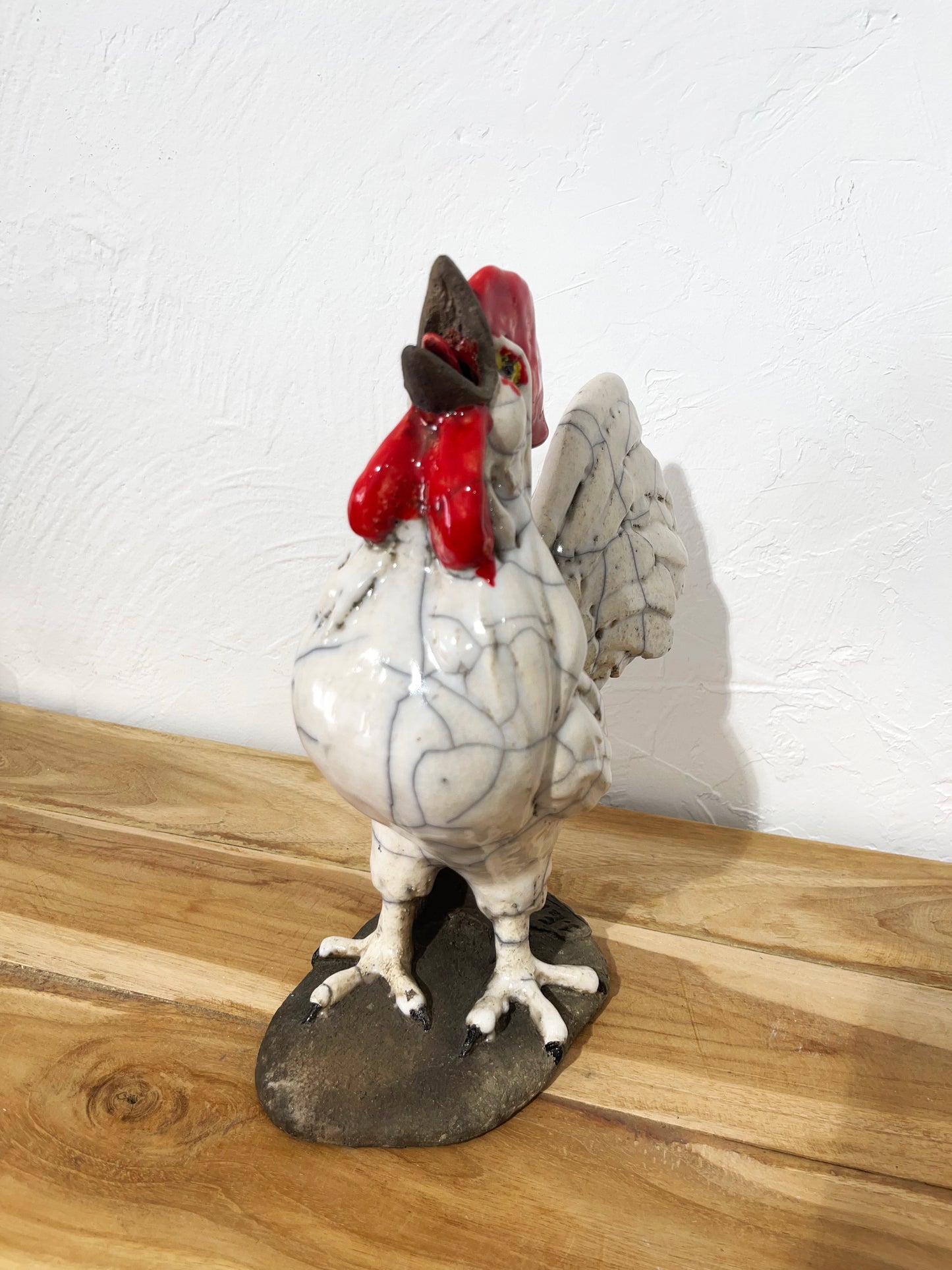 Coq en céramique Serafino Ferraro