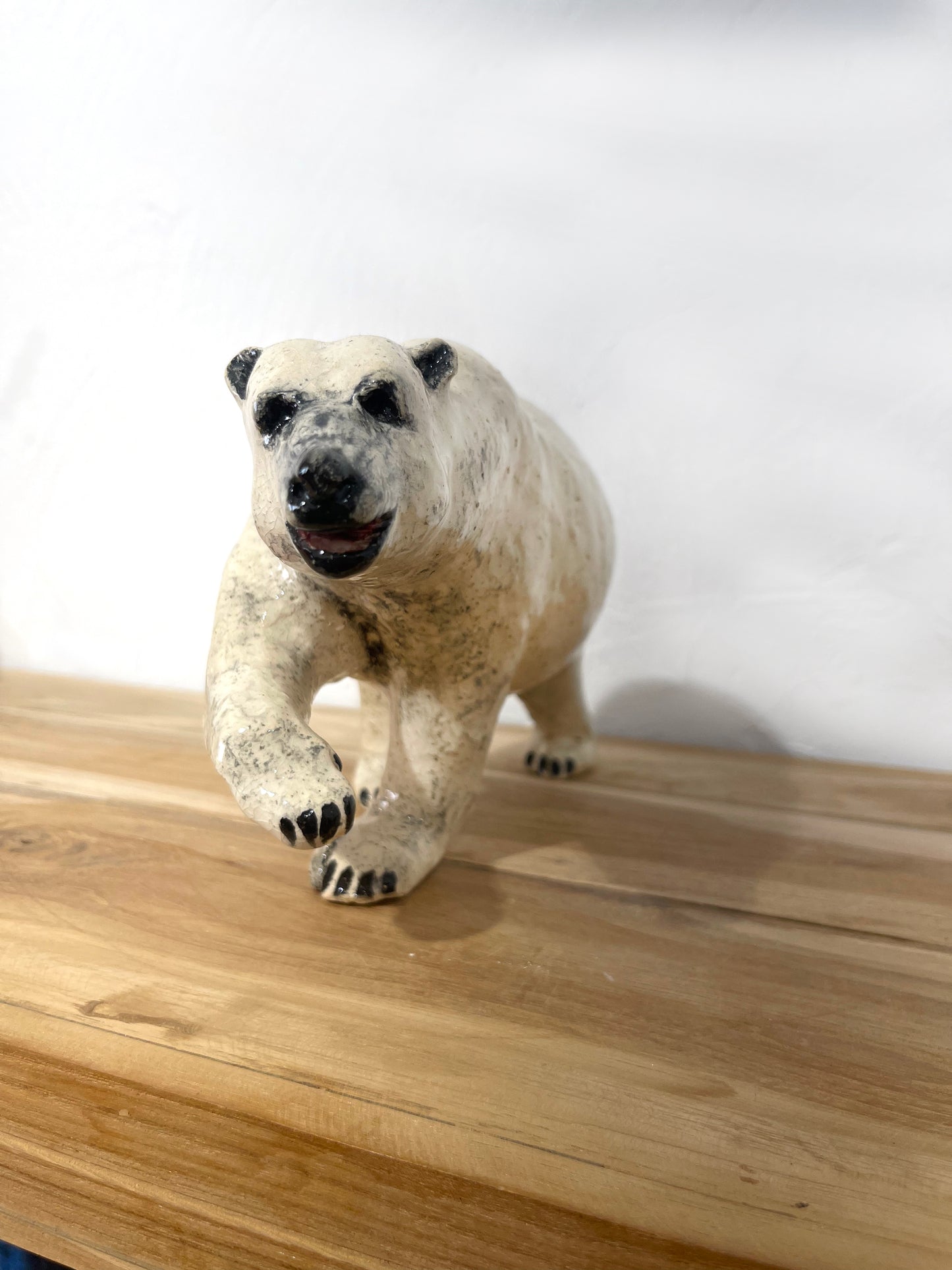 Ours polaire en céramique Serafino Ferraro