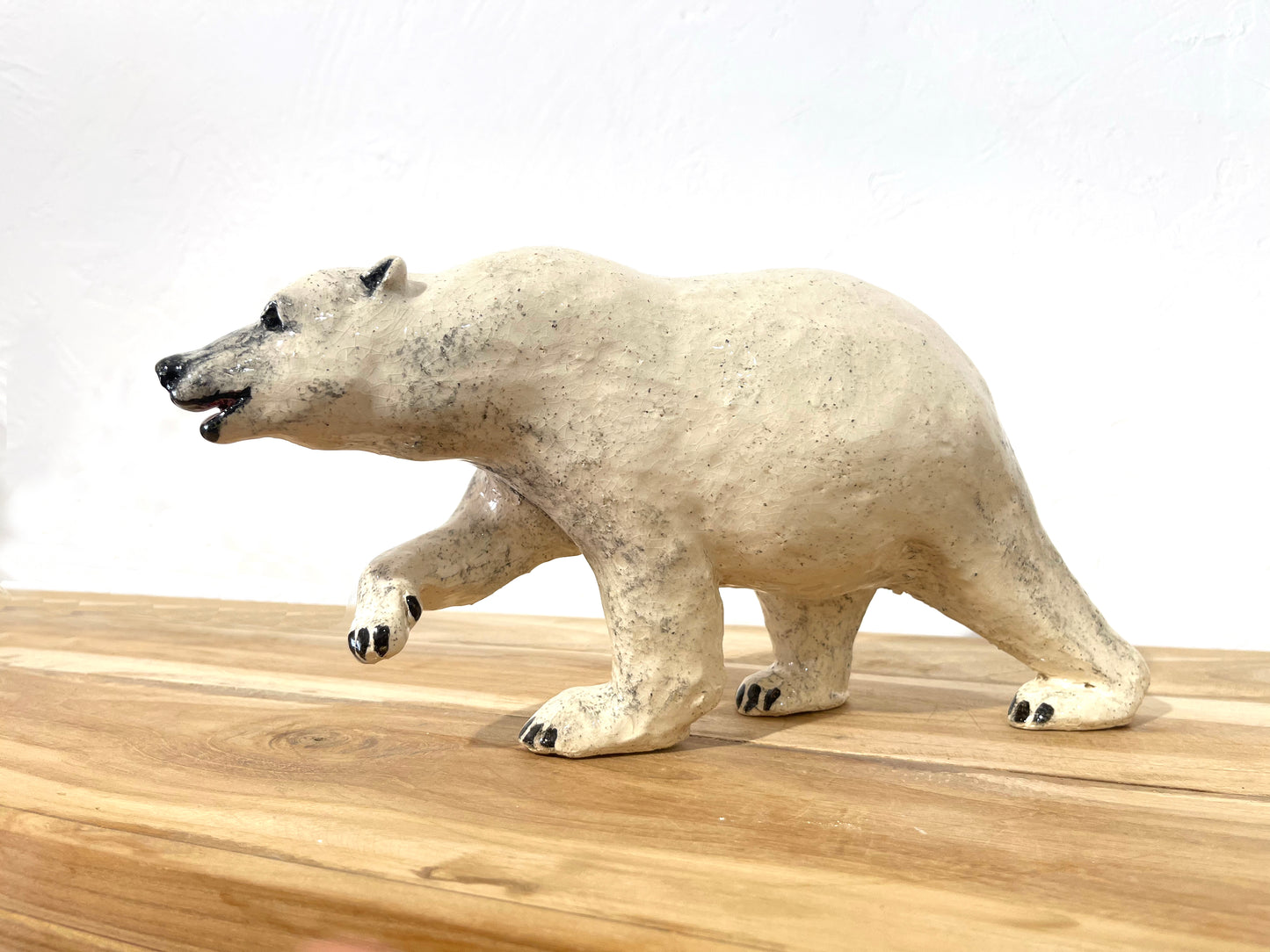 Ours polaire en céramique Serafino Ferraro