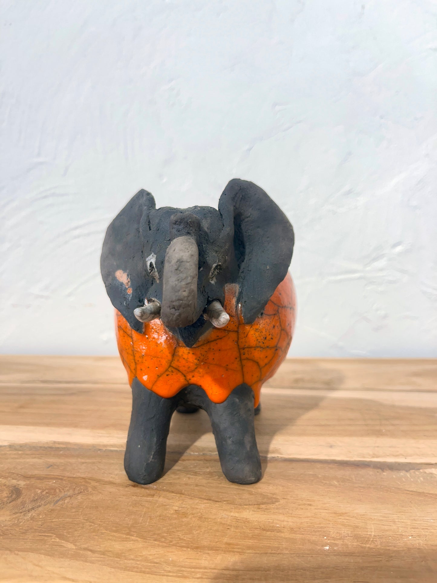 Eléphant en céramique Serafino Ferraro