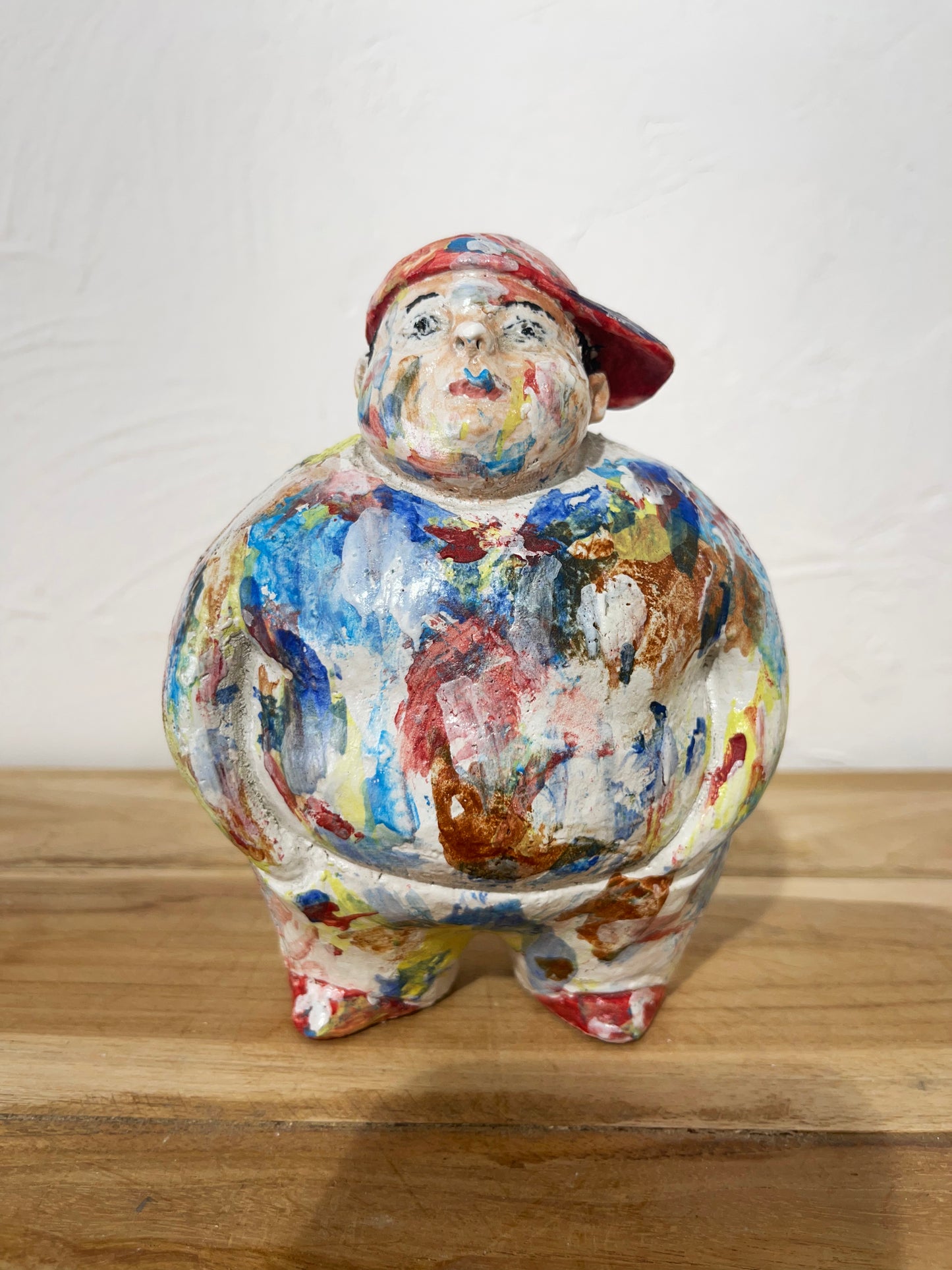 Personnage en céramique Serafino Ferraro