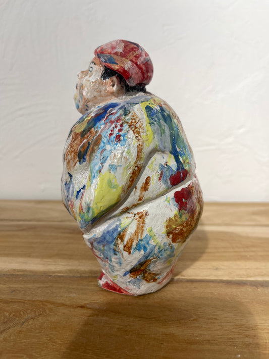Personnage en céramique Serafino Ferraro