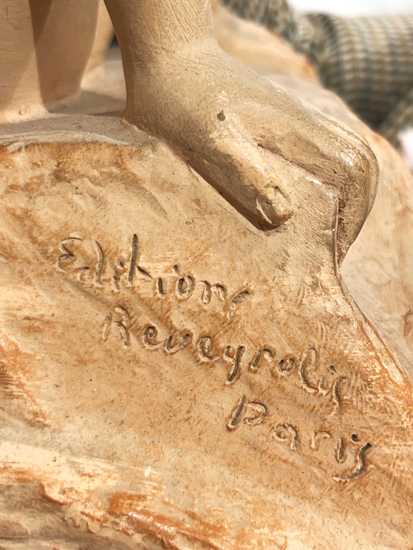 Femme nue en céramique Demetre Chiparus