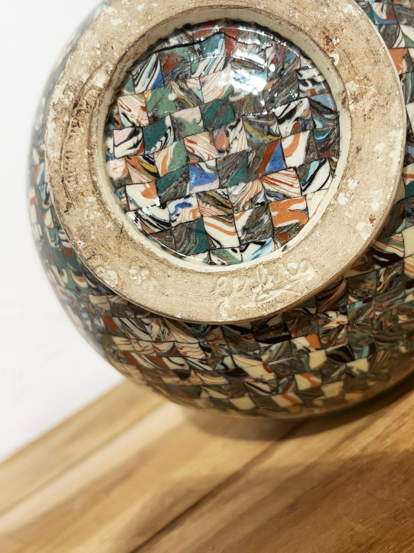 Vase en céramique Jean Gerbino