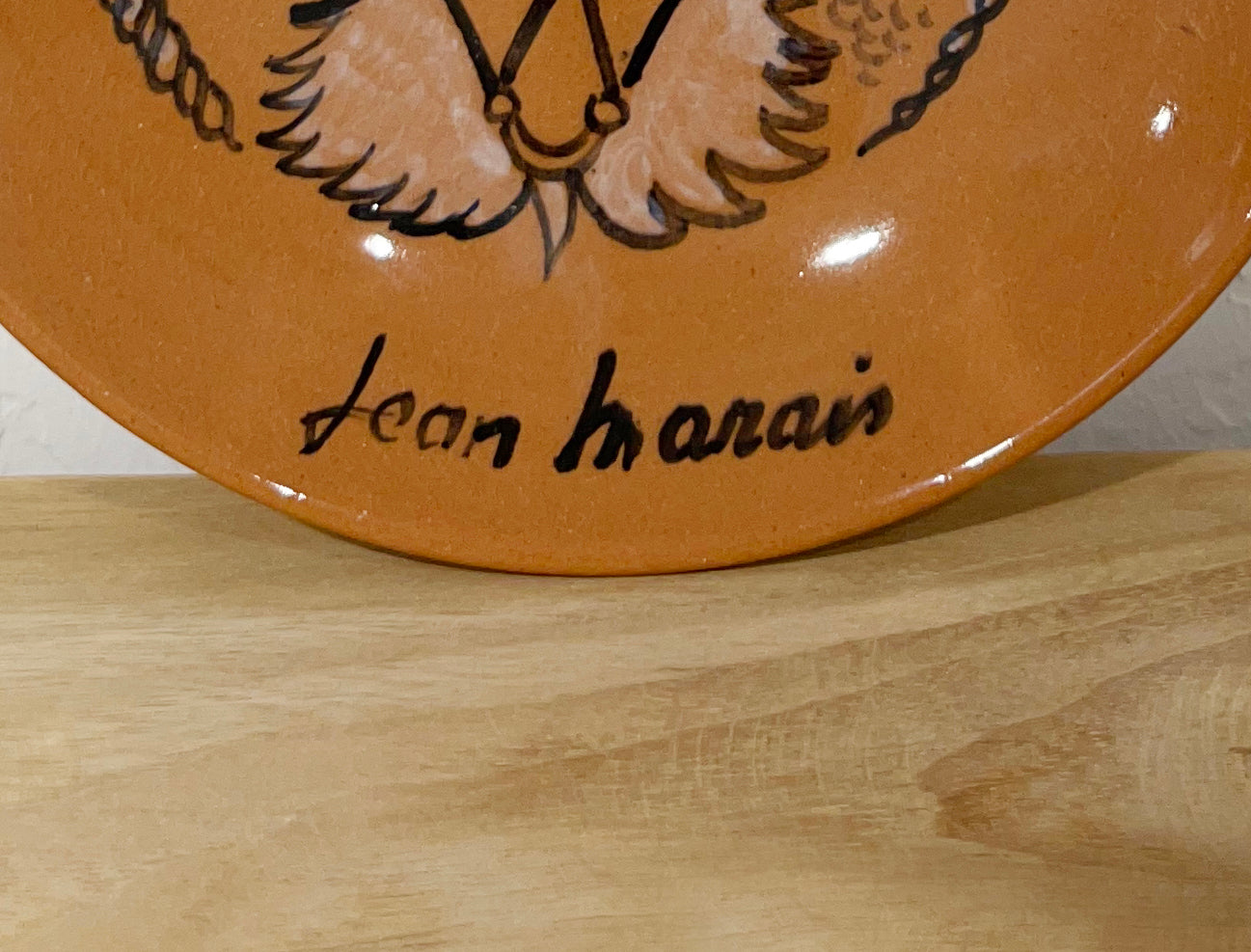 Petite assiette décorative Jean Marais