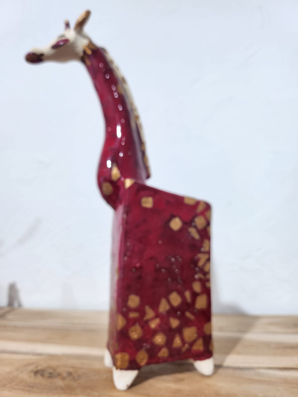 Girafe en céramique Serafino Ferraro