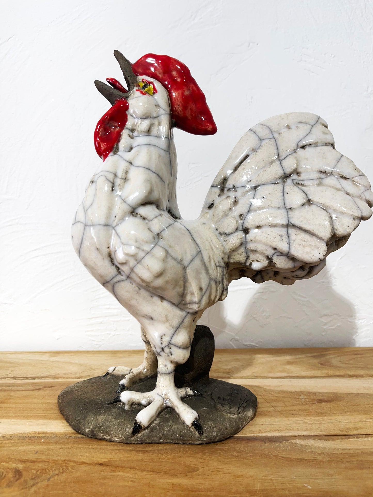 Coq en céramique Serafino Ferraro
