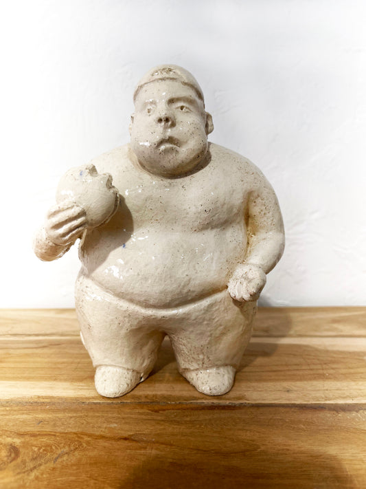 Personnage  en céramique Serafino Ferraro