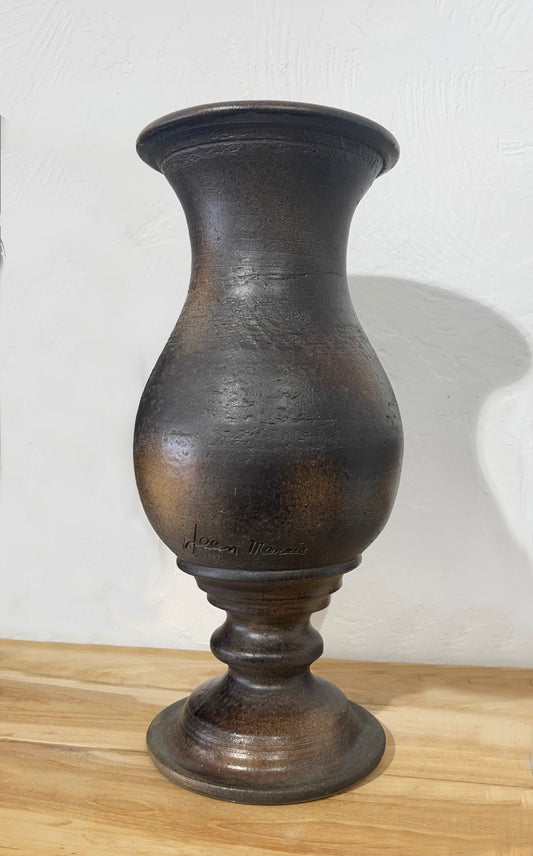Vase sur piédouche en céramique Jean Marais
